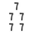 thumbnail image 1 of jesticaly House Numbers ple Numerical Marks Accessories Exquisite Number Signs Parts Number Sign DIY Accessory for Apartment Hotel Number 7 5Set, 1 of 6