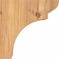 thumbnail image 3 of 5 1/2"W x 6"D x 6"H Yorktown Smooth Corbel, Western Red Cedar, 3 of 9