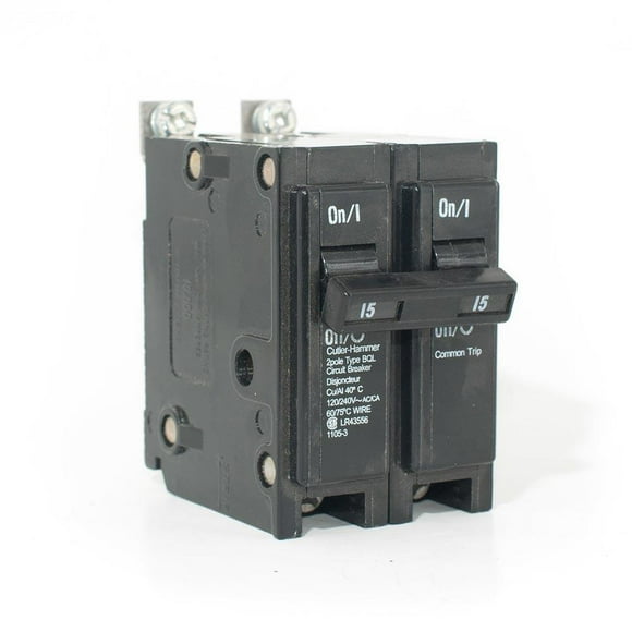 BQL215 - Commander Disjoncteur à Boulon Double Pôle 15 Ampères