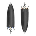 thumbnail image 3 of RC Boat Remote Control Boat with 30KM/H High Speed IPV7 waterproof 2.4GHz 4 Channel Racing Boat for Kids Adults, 3 of 7