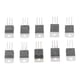 thumbnail image 1 of Kit de transistores, kit de transistores de 50 piezas a kit de transistores de la serie T Kit surtido de transistores Rendimiento lleno de energía, 1 of 14