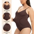thumbnail image 2 of MISS MOLY Plus Size Shapewear Bodysuit for Women Tummy Control Body Shaper Hip Enhancer, 2 of 4