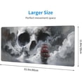 thumbnail image 3 of Skull Sea Boat Mouse Pad Extended Large Gaming Mouse Pad XL Stitched Edges for Gamer Home Office 31.5 X 11.8 Inch, 3 of 13