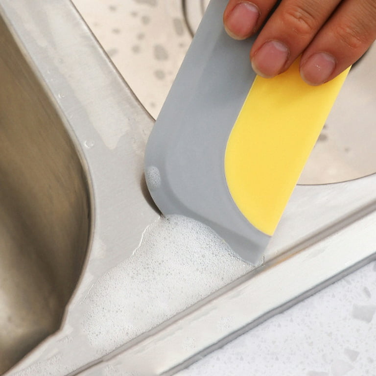 Kitchen Sink Squeegee Scraper With Plastic Handle Counter Top