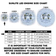 thumbnail image 3 of Sunlite LED Retrofit Light Engine, 3-Inch, 5000K Super White, 10 Watt, Dimmable, Flush Ceiling Fixture LED Upgrade Panel, Energy Star Compliant, 90 CRI, 20-Pack, 3 of 4