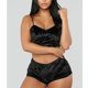 thumbnail image 4 of Conjunto de Pijama de terciopelo para mujer, Sexy ropa de dormir con tirantes finos, pantalones cortos de terciopelo, 2 piezas, 4 of 4