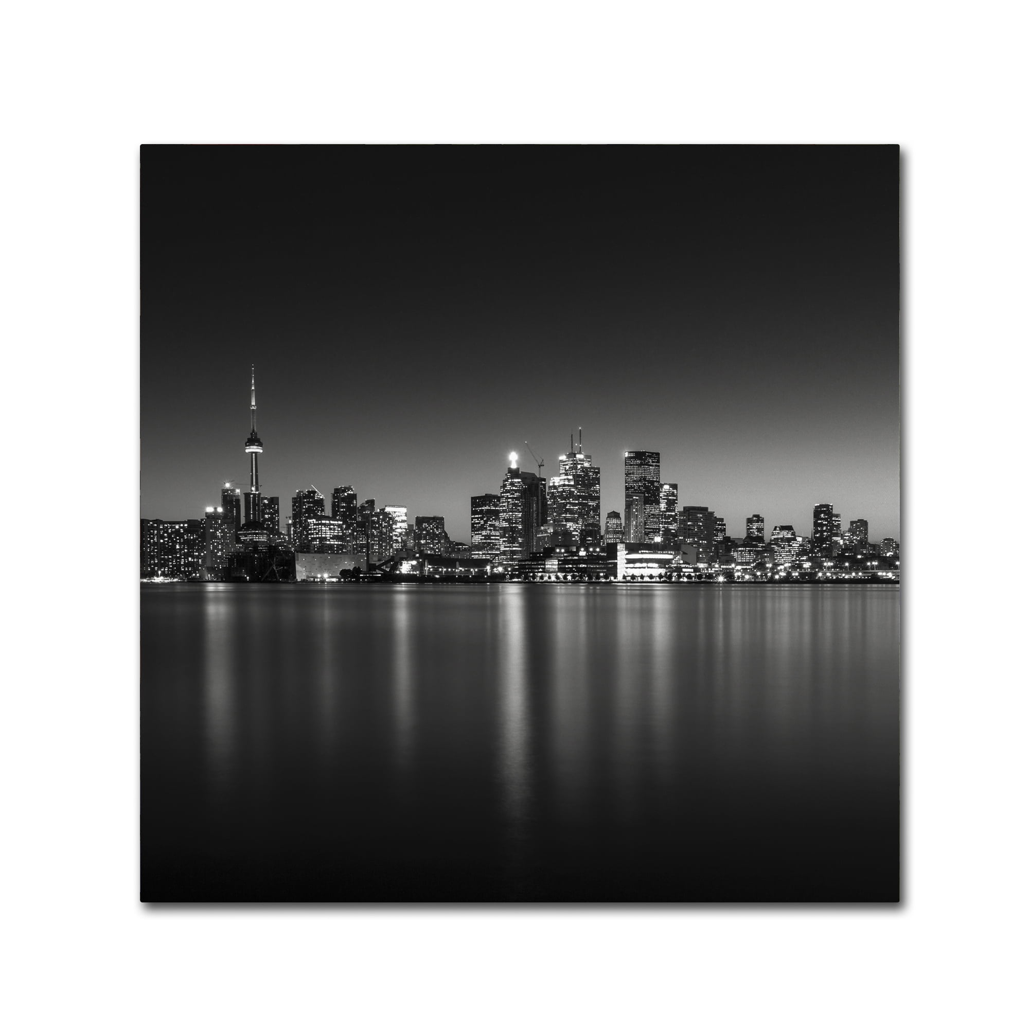 Trademark Fine Art "Lights" Canvas Art by Dave MacVicar