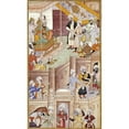 thumbnail image 3 of Karan, Khem 12x18 Black Modern Framed Museum Art Print Titled - Illustration To The Baburnama, 3 of 5