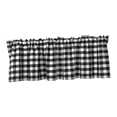thumbnail image 4 of Cortinas Transparentes de Rejilla en Blanco Y Negro, Niveles Cortos de Cocina, 130x41cm 1 Panle Zulema Ventana de cortina semi transparente, 4 of 8