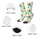 thumbnail image 5 of Balery Floral Vintage Calcetas Largas con Estampado para Hombre y Mujer – Suaves y Transpirables, Talla Única (US 5-11), 5 of 6