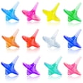 thumbnail image 1 of SPRMUD Trompos giratorios de acrílico para niños, 12 piezas, gemas coloridas, 1 of 7