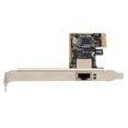 thumbnail image 1 of PCIE Ethernet Card, Easy Installation PCB 12cm Bracket PCIE Gigabit  Card RJ45 LAN  For Computer, 1 of 8