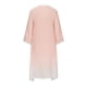 thumbnail image 4 of Puntoco Vestido De Manga Larga Con Bolsillo Informal De Algodón Y Lino De Color Sólido Con Cuello Redondo De Primavera Y Verano Para Mujer Rosa Xxl,Regalos Para Mujer Joven, 4 of 6