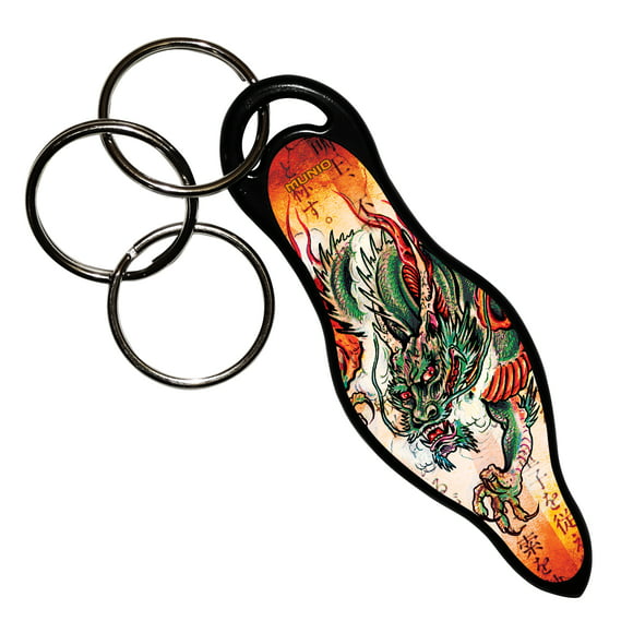 MUNIO Self Defense Kubaton Keychain with Ebook, Legal in all States