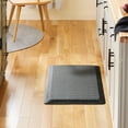 thumbnail image 2 of KITCHENAID Gourmet Series Kitchen Comfort Gel Mat, Woven Texture, Matte Black, 20"x39", 2 of 9