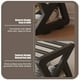 thumbnail image 5 of Zapatero de cuatro niveles con estructura de metal para entrada, armario o dormitorio. Diseño compacto. Capacidad para 12 pares de zapatos. Aestivo | Blanco | AESTIVO, 5 of 6