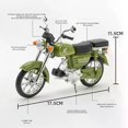 thumbnail image 3 of 1/10 JH-70 Alloy Classic Motorcycle Toys Diecast Simulation Metal Motorcycle Sound and Light Model Kids Gift, 3 of 4
