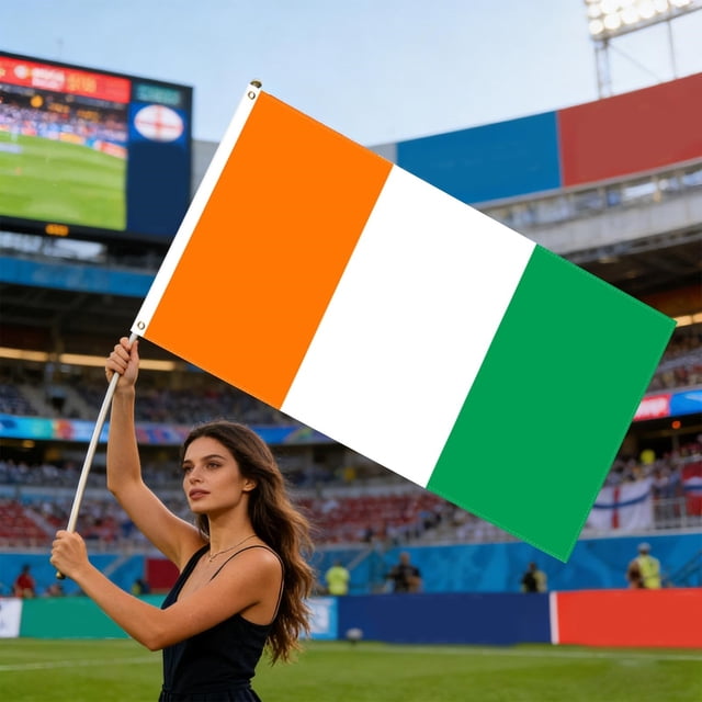 Bandera de fútbol grande | Pancarta para aficionados para ver partidos, fiestas temáticas y decoración de bares | Pancarta de estadio de 90x150cm