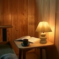 thumbnail image 2 of Brightech Kelsey 17.5" LED Bohemian Table Lamp with Ceramic Base, 2 of 9