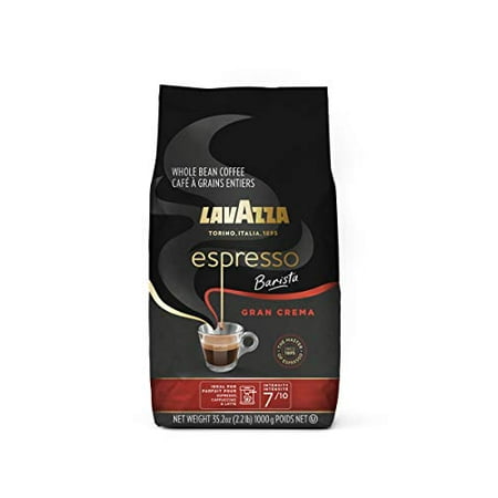 Lavazza Roasted Coffee Beans, L'Espresso Gran Crema, 2.20 lb