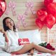 thumbnail image 3 of Apmemiss Clearance Valentine's Day Wreath Bow Heart Printed Valentine's Day Bow Large Gift Bow Tree Topper for Valentine's Day Wedding Mother's Day Front Door Indoor Outdoor Home Decoration, 3 of 5
