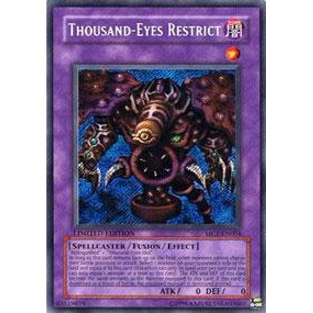 Yu-gi-Oh! - Thousand-Eyes Restrict (Mc1-EN004) - Colección maestra Volumen 1 - Edición limitada - Secret Rare Yu-Gi-Oh! na