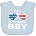 thumbnail image 3 of Inktastic All American Boy USA Parade Boys Baby Bib, 3 of 4