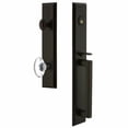 thumbnail image 4 of Grandeur Fifth Avenue D Grip Single Cylinder Handleset with Provence Interior Knob, 4 of 5