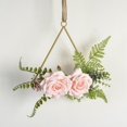 thumbnail image 1 of [CLEARANCE PRICE]Iron Art Simulation Flower Wall Hanging, 1 of 6