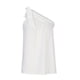 thumbnail image 4 of ICHUANYI Clearance One Shoulder Tops For Women Summer Chiffon Tie Bow Knot Sleeveless Tank Tops Loose Fit(White, M) ICHUANYI WER2023080815530, 4 of 9