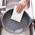 thumbnail image 4 of Esponjas de bambú natural para limpieza de cocina, esponjas para lavar platos, esponjas reutilizables para lavar platos, súper absorbentes, paquete de 6 unidades., 4 of 5