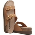 thumbnail image 4 of Mephisto Harmony Women's Leather Sandal In Camel Size 8, 4 of 6