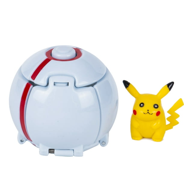 Throw Automatically Bounce Pokeball With Pokemon Pikachu Anime