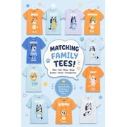 Bluey Little Boys Matching Family T-Shirt Toddler to Big Kid