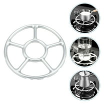 HEMOTON 4pcs Non-Slip Wok Ring For Gas Burner Universal Gas Stove Rack Stand Cooktop Support Stove Top Holder Kitchen Stove Rack Stove