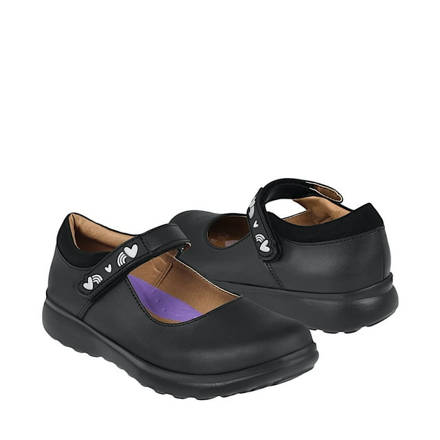 ZAPATOS ESCOLARES NIÑA VAVITO 760004 PIEL NEGRO 18-21