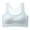 Light Blue, variant on Zwiiyzr Girl Training Bras for Girls 9-15 Years Sports Comfortable Seamless Bra White