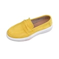thumbnail image 2 of Juslio Womens Shoes Breathable Comfortable Slip on Lightweight Casual Suede Round Toe Loafers Flat Shoes, 2 of 9