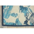 thumbnail image 5 of Nourison Vintage Lux 4' x 6' Indigo Modern Indoor Rug, 5 of 5