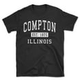 thumbnail image 1 of Compton Illinois Classic Established Men's Cotton T-Shirt, 1 of 1