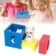 thumbnail image 5 of Juguetes Geométricos De Madera, Juegos De Mesa De Madera Esquina Suave Para Entrenamiento Espacial Para Entrenamiento De Pensamiento Lógico Para Niños Cergrey Gato, 5 of 8
