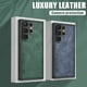 thumbnail image 2 of Sheepskin Magnetic Case For Samsung S24 Ultra S23 S22 S21 S20 FE S10 Capa For Samsung Note 20 Ultra 10 Matte Leather Phone Cover, 2 of 5