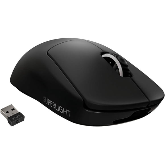 Refurbished (Good) Logitech G Pro X Superlight Wireless Gaming Mouse - Black (910-005878)