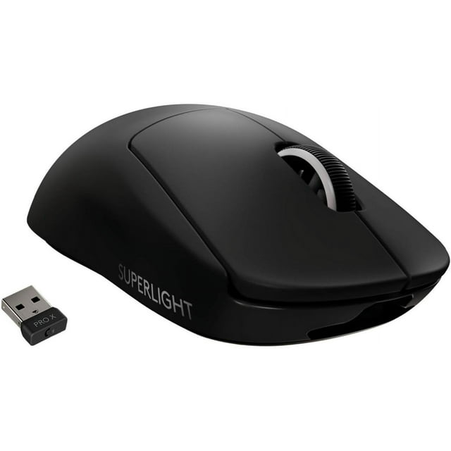 Refurbished (Good) Logitech G Pro X Superlight Wireless Gaming Mouse - Black (910-005878)