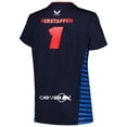 thumbnail image 3 of Women's Castore Max Verstappen Navy Red Bull Racing 2024 Driver T-Shirt, 3 of 3