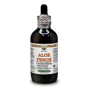 Aloe Ferox (Aloe Ferox) Dry Leaf ALCOHOL-FREE Liquid Extract. Expertly Extracted by Trusted HawaiiPharm Brand. Absolutely Natural. Proudly made in USA. Glycerite 4 Fl.Oz