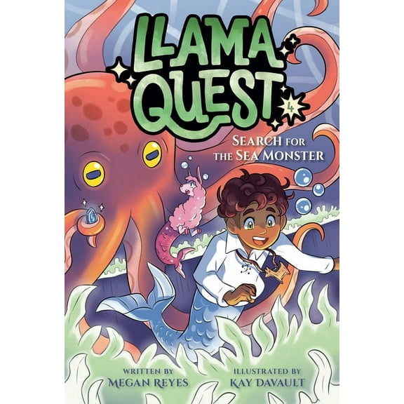 Llama Quest Llama Quest #4: Search for the Sea Monster, (Paperback)