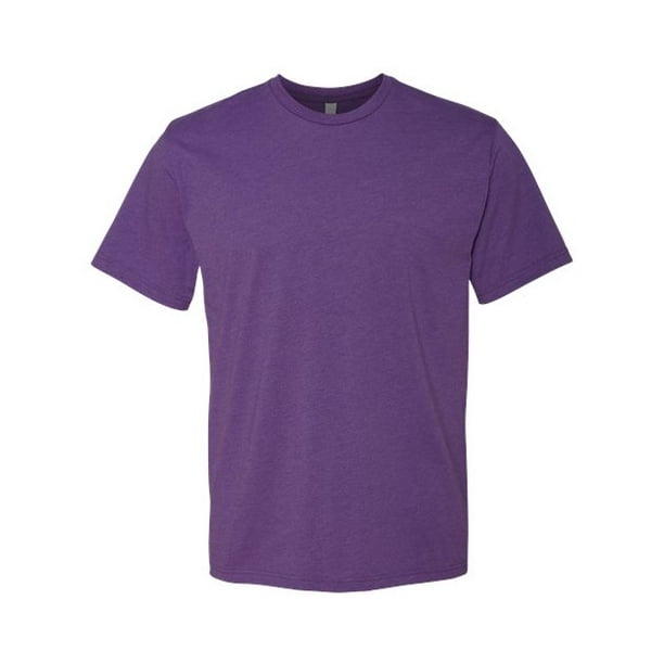 Next Level Apparel Men's N6210 Premium CVC Crew T-Shirt - 60% Cotton 40% Polyester, Soft Laundered Jersey