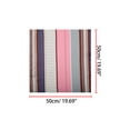 thumbnail image 2 of INSPIRE CHIC Women's Stripe Print Square Scarves Head Scarf Kerchief Pink, 2 of 5