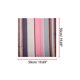 thumbnail image 2 of INSPIRAR CHIC Bufandas de Cuadrado con Rayas para Mujeres Pañuelo en la Cabeza Color Rosa, 2 of 5